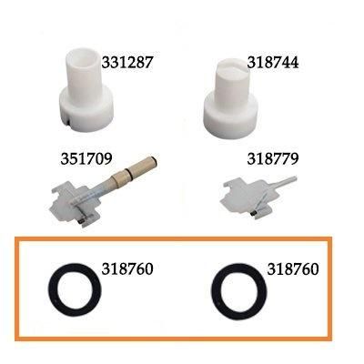 318760 Gema Contact Ring Sealing Ring for Pg1 Flat Jet Nozzle Round Jet Nozzle Powder Coating Gun Spare Part