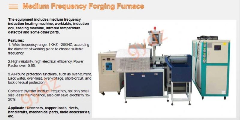 Medium Frequency Induction Heater for Steel Bar Forge