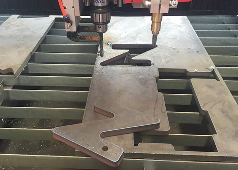Plasma Cutting Table Drilling Head CNC Metal Sheet Pipe Plasma Cutter Machine