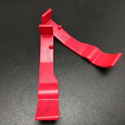 Professional CNC Routing Service Small Lathe Red Parts Mass Production CNC Machining Parts
