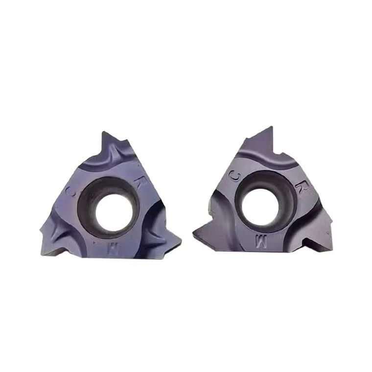 External Tungsten Carbide Threading Inserts 16er AG60 Threading Turning Tool Holder Carbide Inserts for Stainless Steel