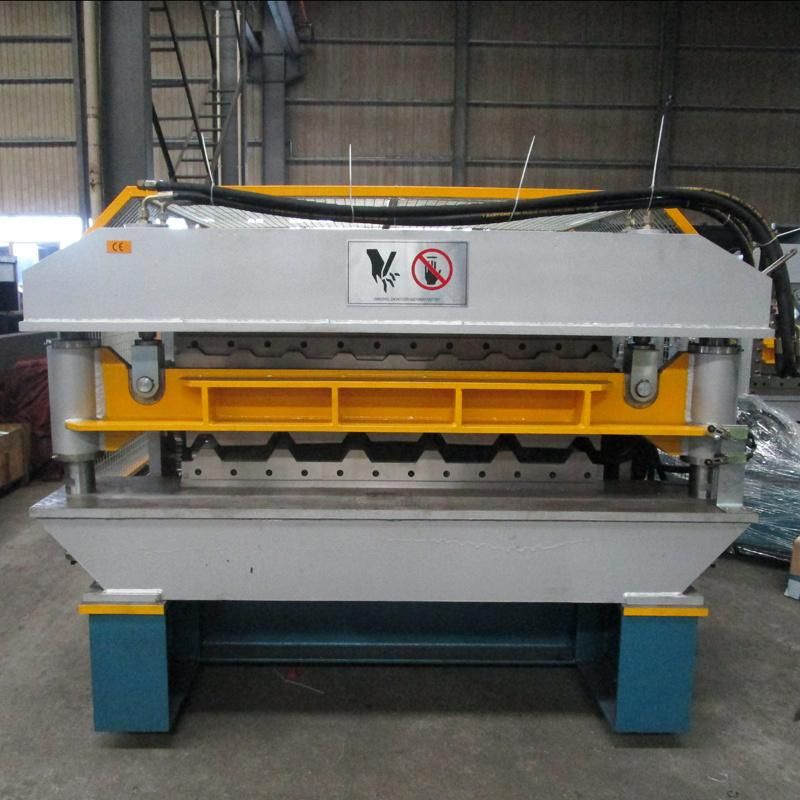 20 Years Experience Customized Professional Low Price Double Layer Roof Roll Forming Machine / Tile Pressing Forning Machine