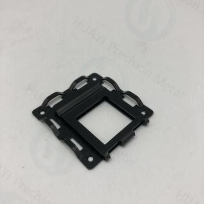 Manufacture Custom Precision Punching Blending Spray Black Fabrication