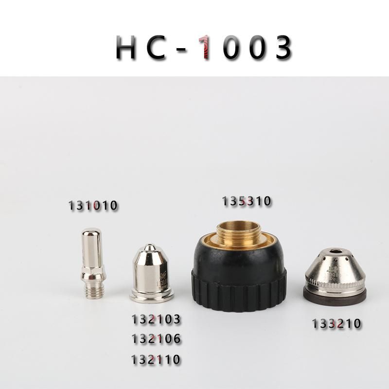 Jiusheng Cutting Torch Hc-1003 Suitable for 200A Cutting Power Huayuan Machine Plasma Cutting Welding Nozzle Electrode Shield