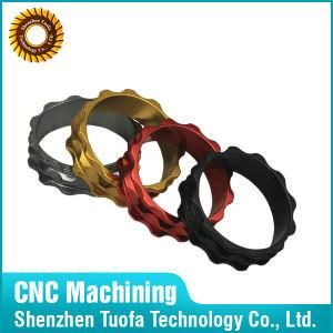 Custom Aluminum Bicycle Part with Colorful Anodizing