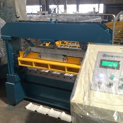 Hydraulic Power Iron Trapezoid Roofing Sheet Roll Forming Machine