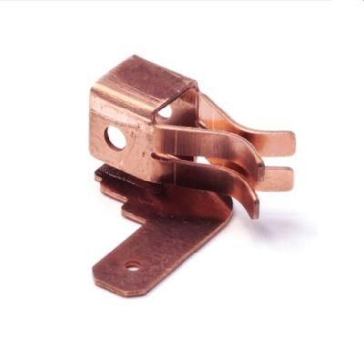 Customized Copper Plated Clip Stamping Metal Part for Digital Products