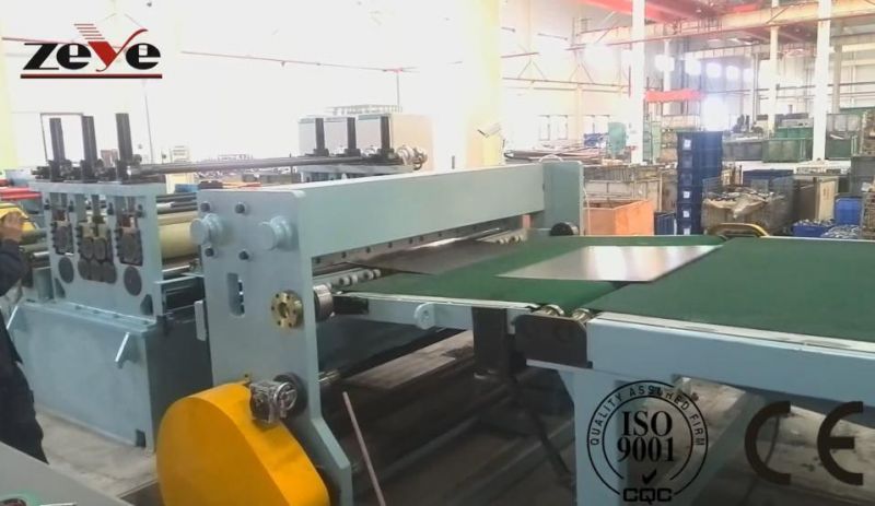 Works-Easy Hydraulic Uncoiling Leveling Shearing Machinery Stacking Ctl Line