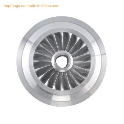 CNC Closed Impeller Impeller Machining Runner Machining Aluminium Impeller Aluminium Parts