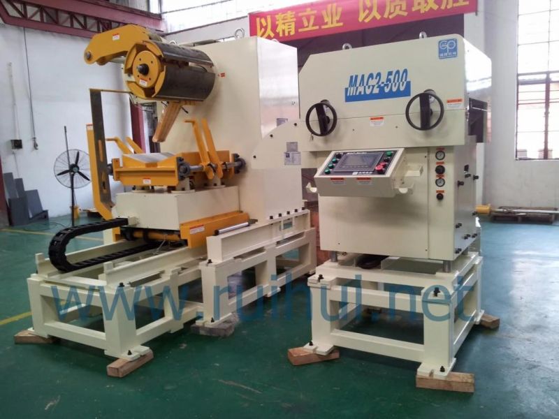 Hydraulic Cold Roll Steel Forming Machine 3 in 1 Nc Servo Feeder (MAC2-500)