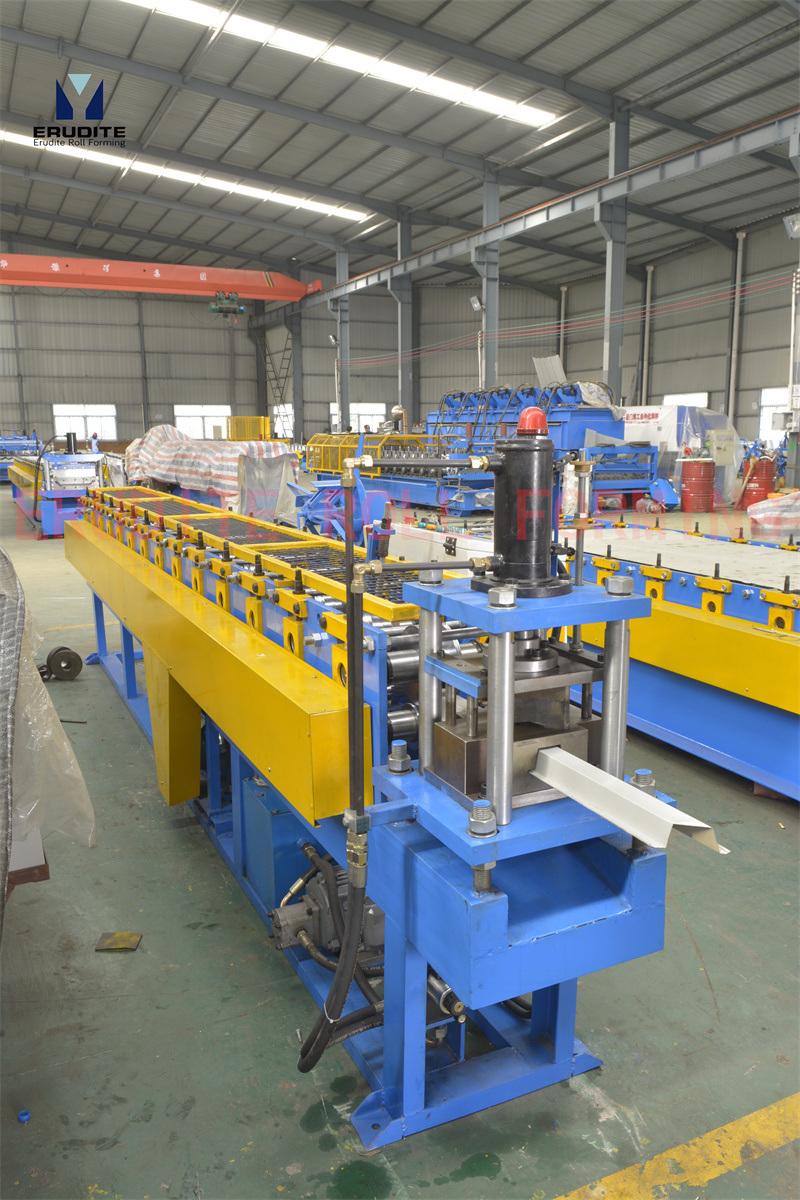 Roll Forming Machine for Tophat Profile with Angle Cut