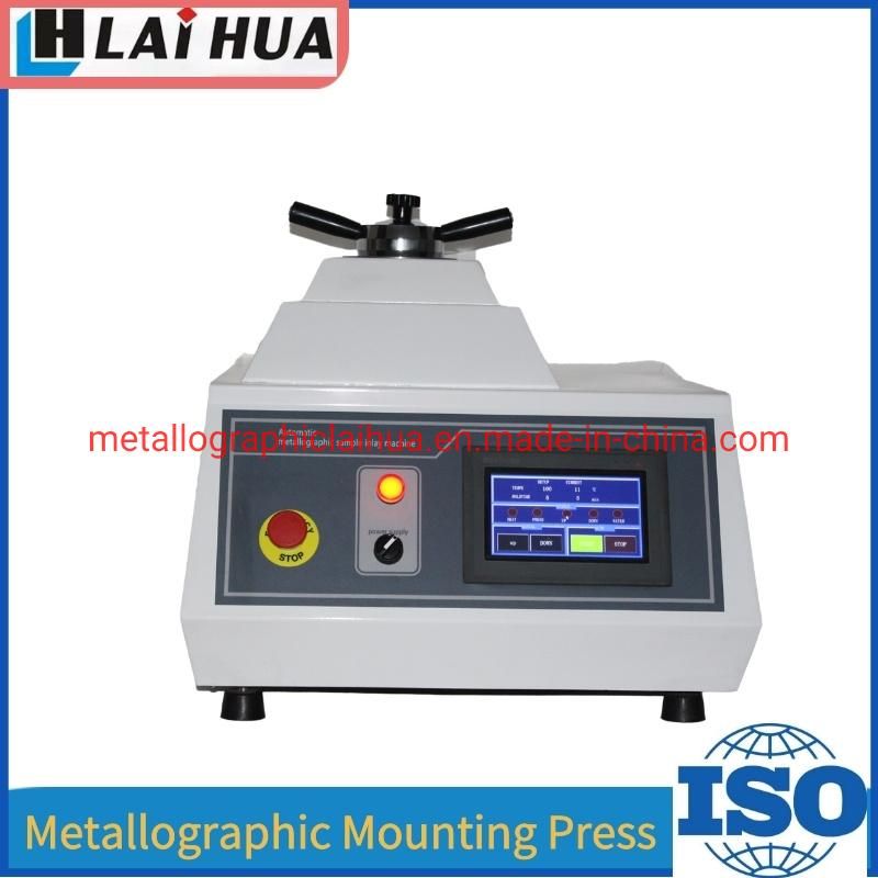 Touch Screen Automatic Metallographic Specimen Hot Mounting Press for Laboratory Sample Preparation