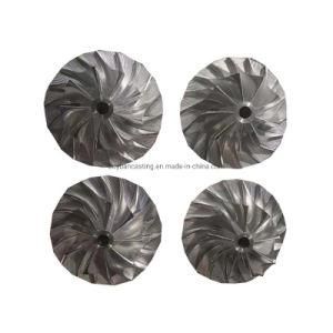 Impulse Turbine Rotor Casting Impeller at Low Pressure