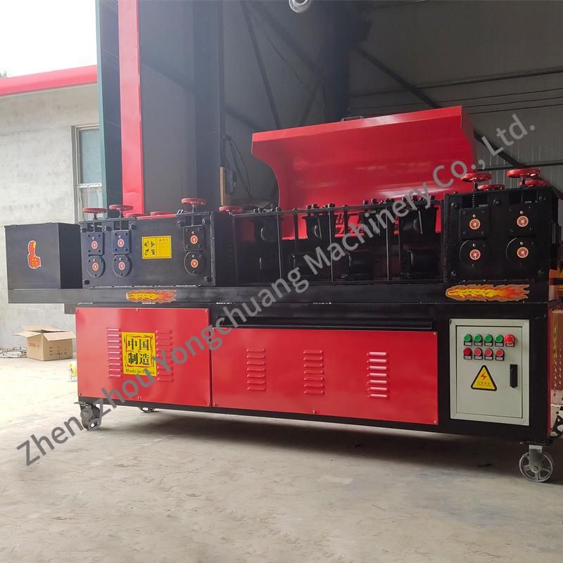 Scaffolding Steel Pipe Straightening and Rust Removing Machine