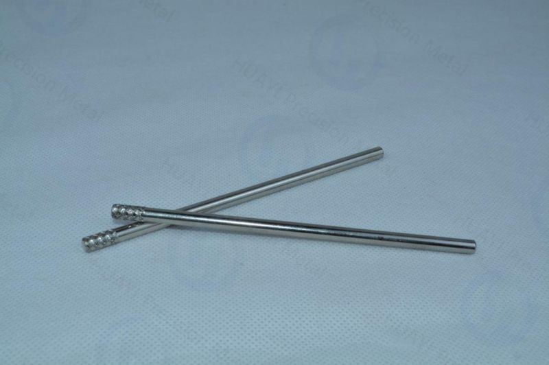 CNC Turning Customized Stainless Steel Worm-Wheel Shaft with Thread