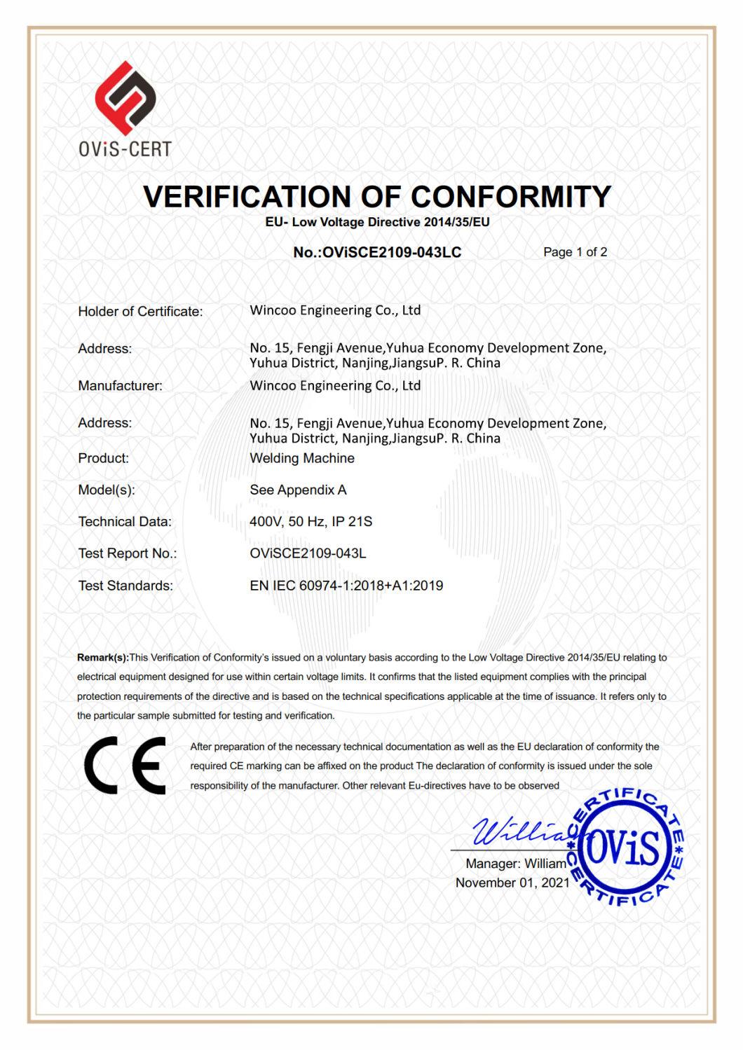 Passed CE Lgk Arc Welders Cut 80A Air Plasma Cutting Machine for Steel Metal Cut