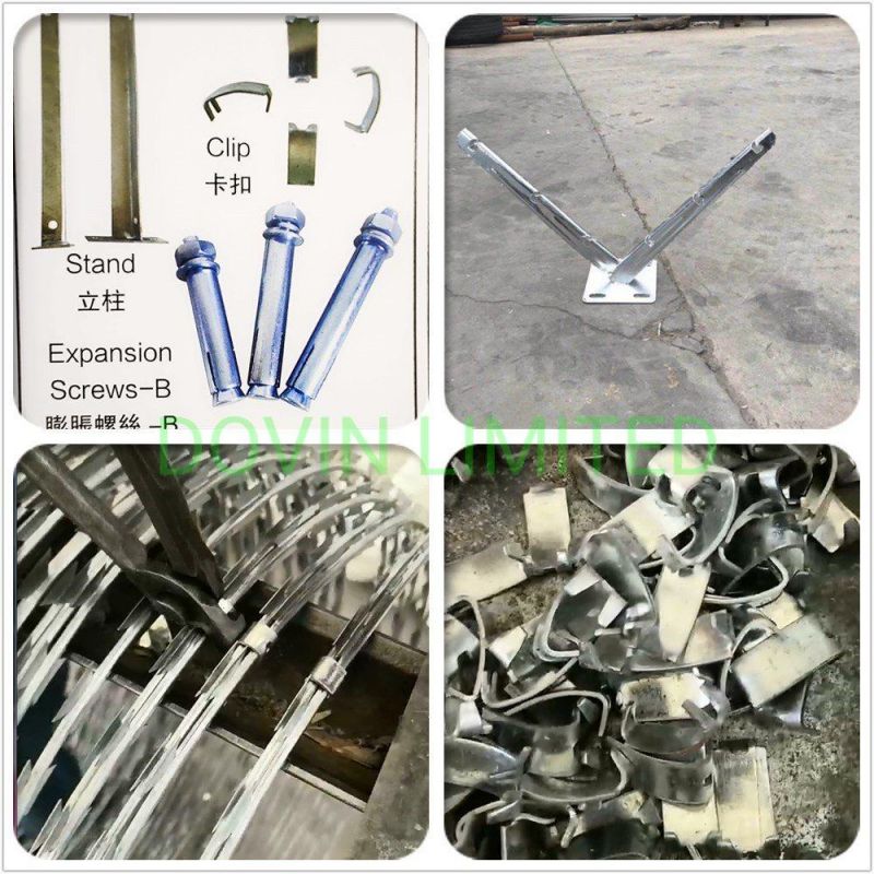 Concertina Razor Blade Barbed Wire Making Machine