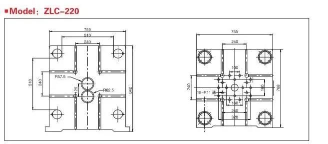 220t Aluminum Injection Cold Chamber Die Casting Machine