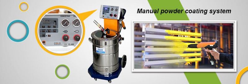 Colo Digital Powder Spraying Gun Equipment for Color Change