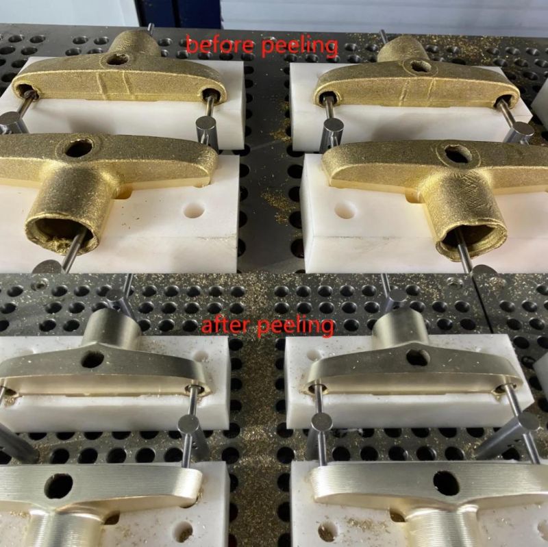Sanitary Ware Faucet CNC Peeling, Grinding, Engraving and Milling Machine