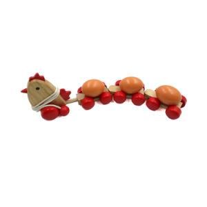 Bcw196 Wholesale Wooden Toy Animals/Wood Chicken Toy/Woodcnc Service for Children