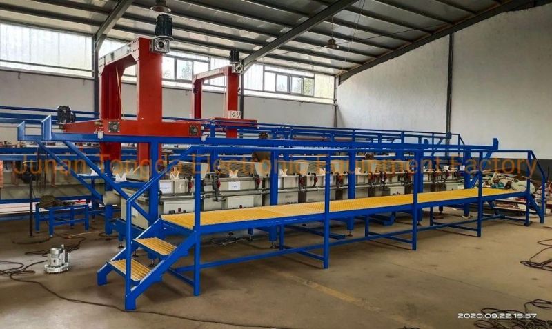 Semi-Automatic Barrel Plating Production Line Electroplating Machine for Matel