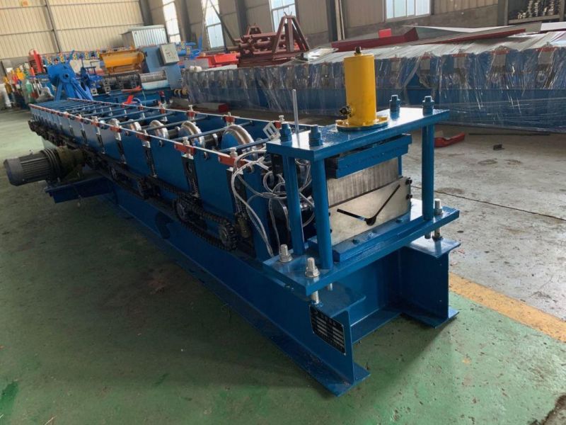 High Quality Galvanized Aluminum Ridge Cap Tile Roll Forming Machine