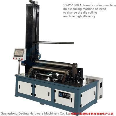 Once Forming Without Straight Edge Without Changing The Die Cylinder Plate Bending Machine CNC Plate Winding Machine