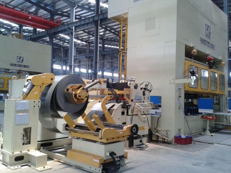 Coil Sheet Automatic Feeder with Straightener and Uncoiler Use in Major Automotive OEM