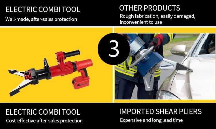 Odetools Bc-300 Cut off Vehicle Parts Tubes of Metal Structure Battery Combi Tool