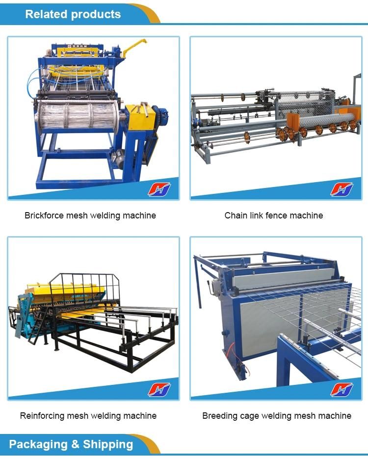 High Durability Automatic Double Strand Barbed Wire Making Machine