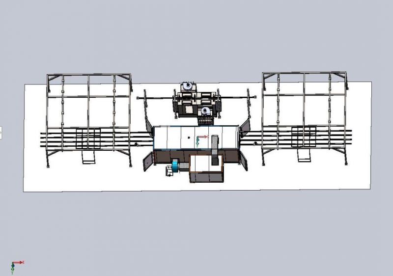 Manual Conveyor System Powder Coating Plant for Small Production