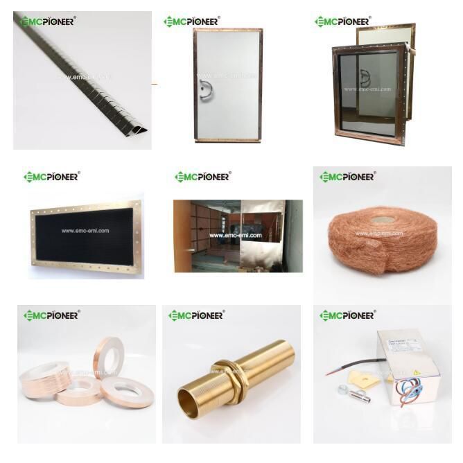 Shielding Beryllium Copper Finger Gasket for EMC Chamber Door