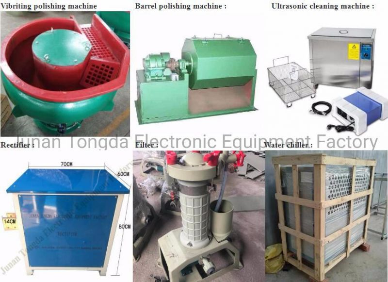 Semi-Auto Barrel Plating Machine Hard Chrome Plating Rectifier Bronze Plating Chemical