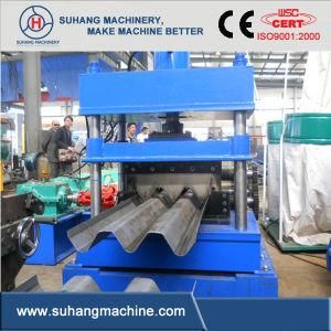 [2015 Hot Sale] Fully Automatic Two Waves High Way Guardrail Roll Forming Machine