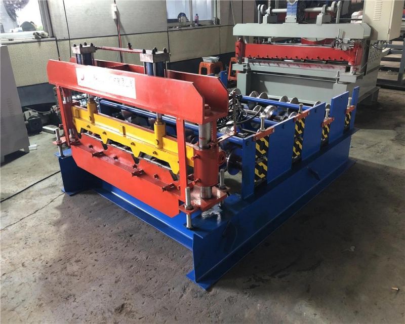 Bullnose Roof Panel Curving Roll Forming Tile Making Machine/Crimping Curved Roof Machine