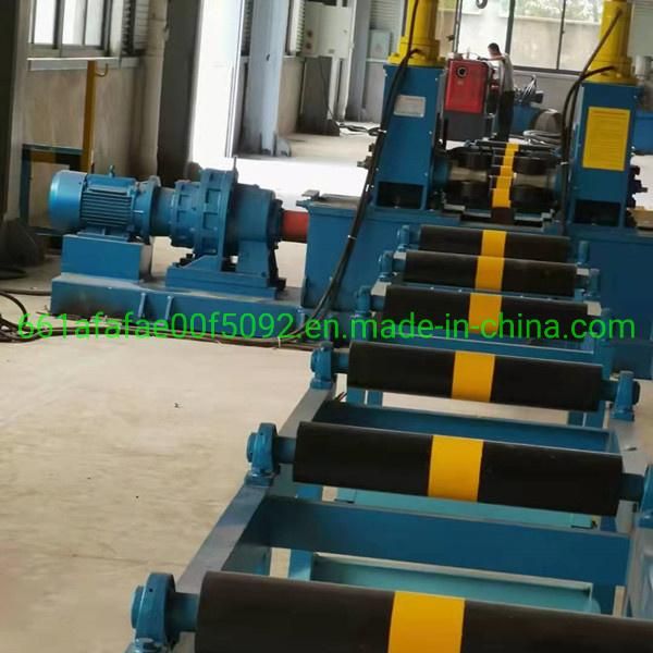 H Profile Mild Steel Structure Beam Flange Straightening Machine