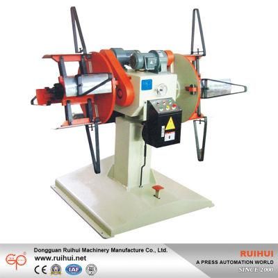 Manual/Hydraulic Expansion Automatic Double Head Uncoiler (decoiler) for Press Machine