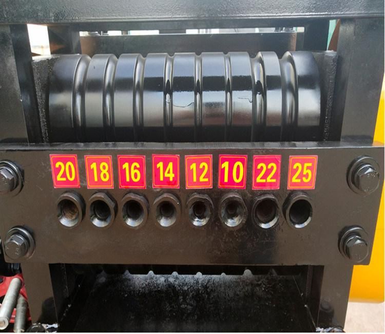 High Quality 8 Inlet Feeding Hole Waste Steel Bar Straightening Machine