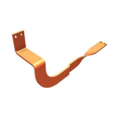 Customized Machinery Part Orange Annodizing Aluminium Stamping Part Frame