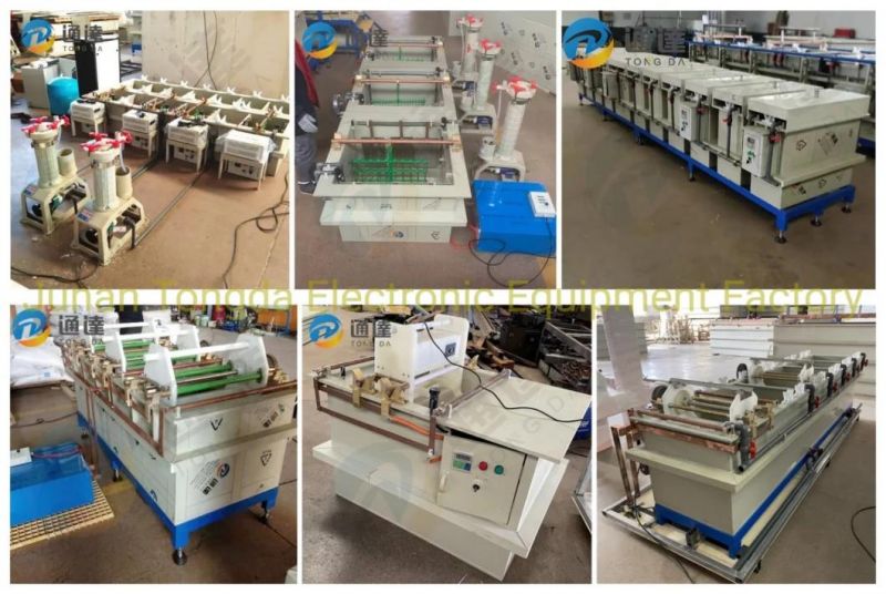 Junan Tongda Metal Electroplating Zinc Chrome Nickel Plating Machine