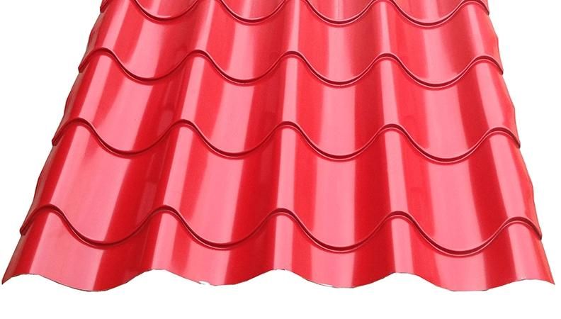 Corrugated Glazed Tile Metal Roof Panel Roll Forming Machine