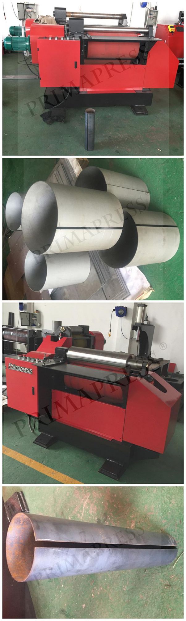 W11 Series Symmetric Rolling Machine with Three Rollers /Powered Slip Rolls Machine