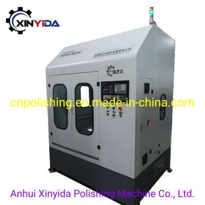 Full Enclosed CNC Tank Dish Buffing and Grinding Machine with Dusty Cleaner Equipped