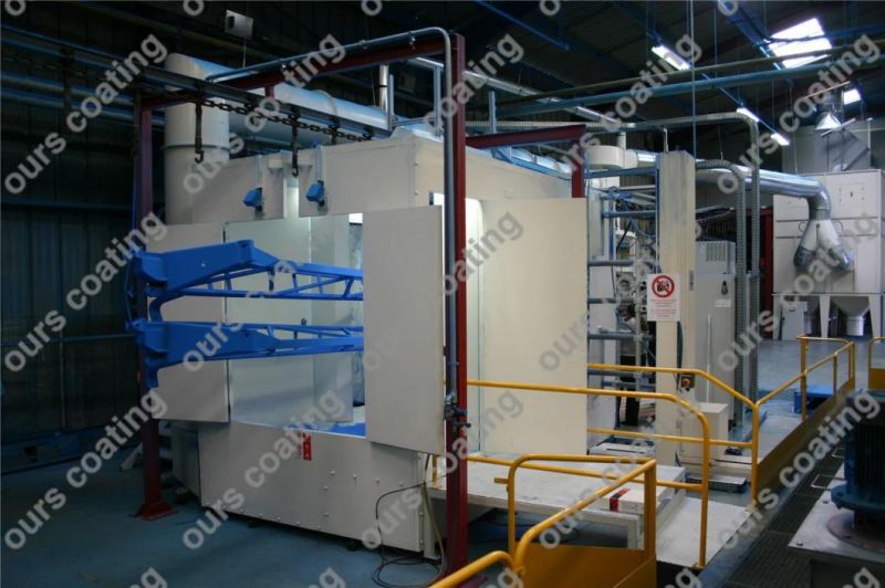 Stainless Steel/ PP Material Powder Coating Spray Booth