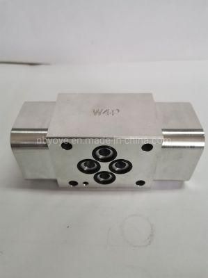 Machined Aluminum D03 Subplate Body