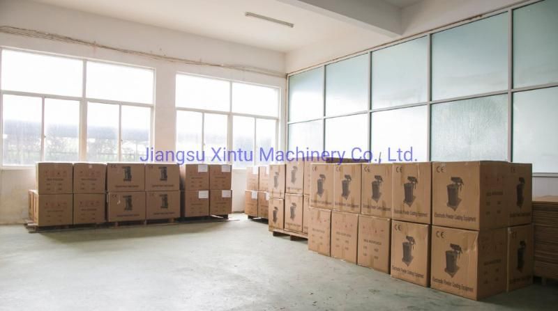 Professional 55L Stainless Steel Manual Powder Coating Machine for Aluminium Profile