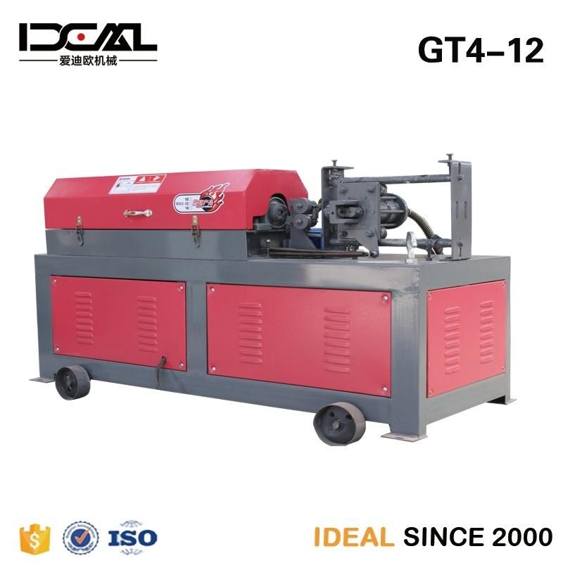 4-12mm Rebar Straightening and Cutting Machine 4-10mm Reinforced Bar Straightening and Cutter Machine Automatic Wire Straightener