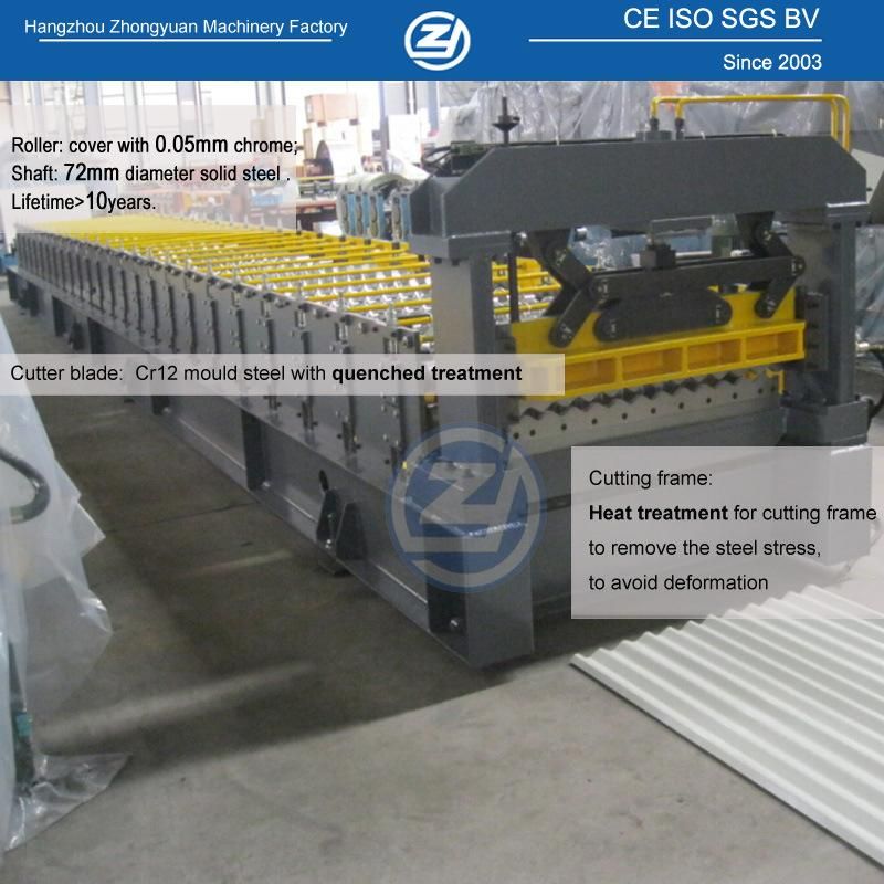 Building Material Metal Roofing Panel Iron Steel Sheet Zink Metal Roll Former Forming Machine Factory Price with ISO9001/Ce/SGS/Soncap