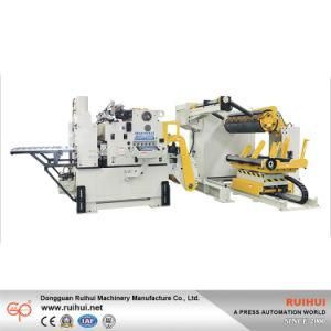 Nc Servo Coil Straightening Roll Feeder Machine with Uncoiler (MAC4-1300F)